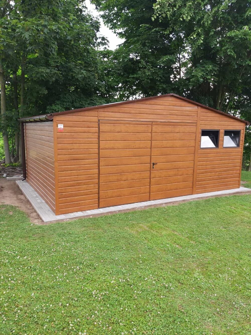 Domek ogrodowy narzędziowy 6x6