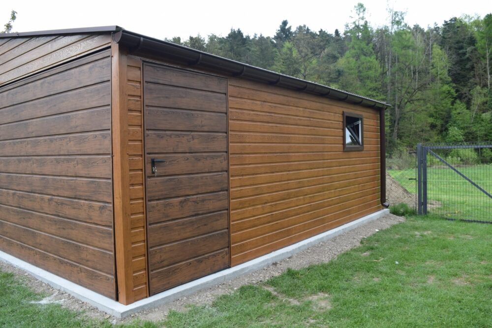 Garaż blaszany Premium dwuspadowy 9x6 - Image 5