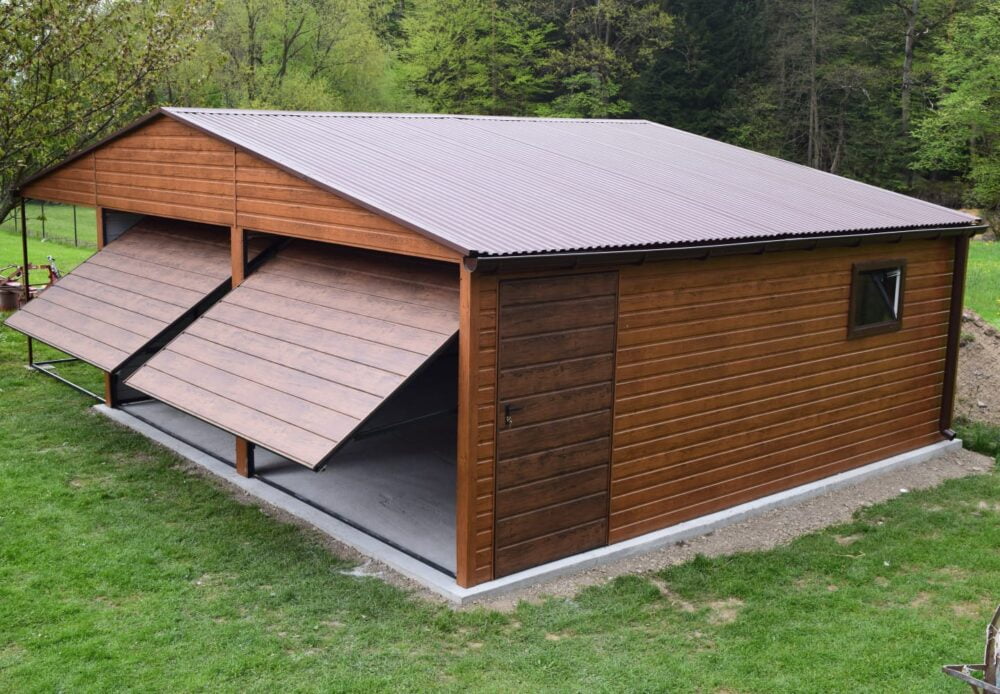 Garaż blaszany Premium dwuspadowy 9x6 - Image 3