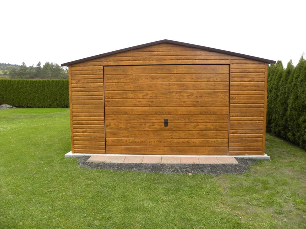 Garaż blaszany Premium dwuspadowy 5x6