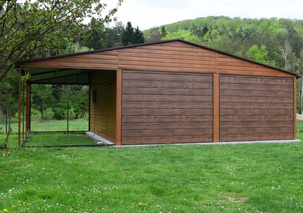 Garaż blaszany Premium dwuspadowy 9x6 - Image 6