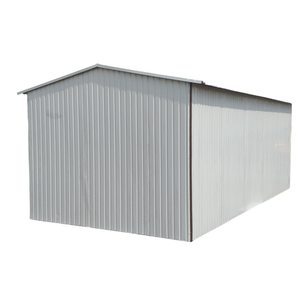 Garaż blaszany standard dwuspadowy 3×6 - Image 2