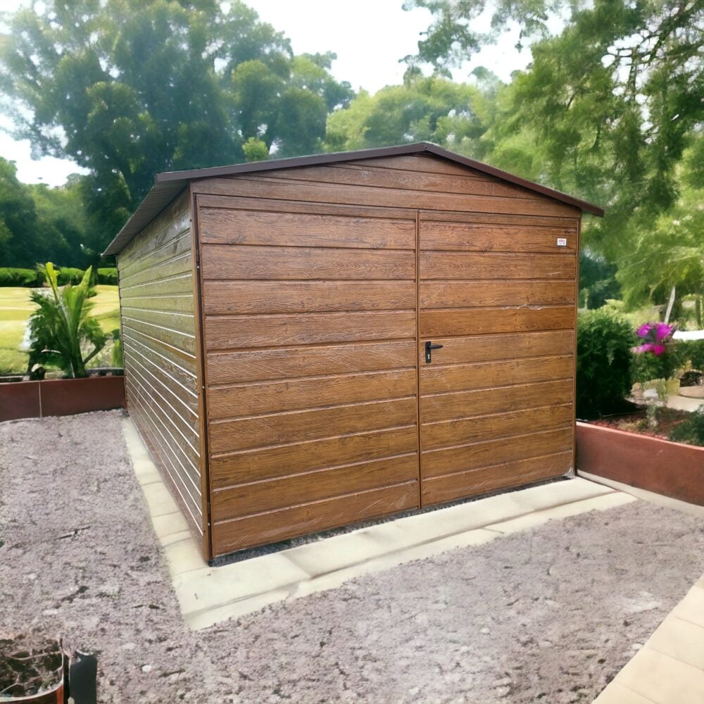 garaż blaszany premium 3x6