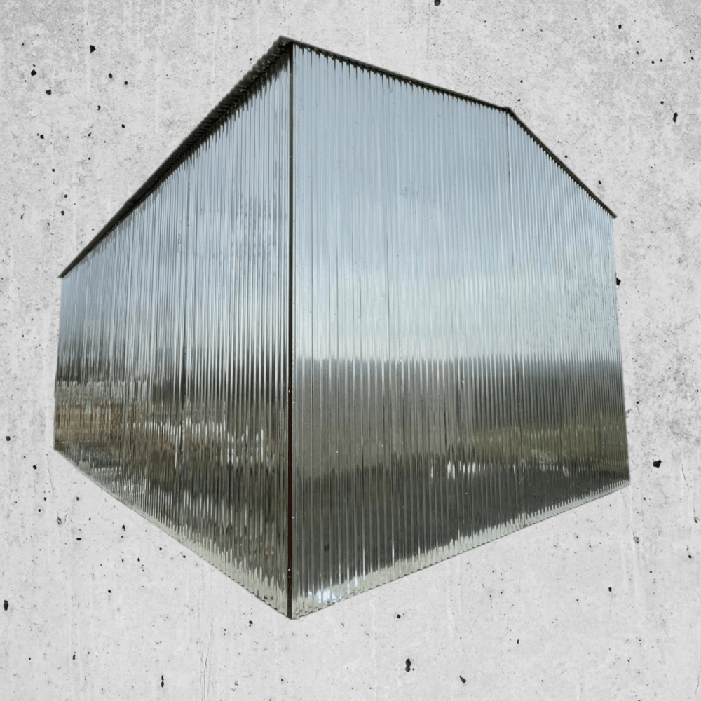 Hala magazynowa z blachy trapezowej 8x24 brama 4x4 - Image 2