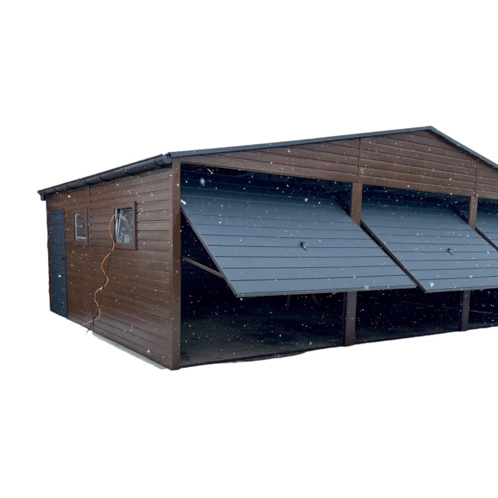 Garaż blaszany Premium dwuspadowy 9×6 - Image 4