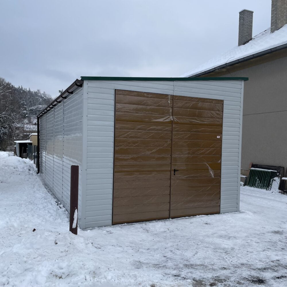 Hala magazynowa z blachy trapezowej 5x12 - Image 3