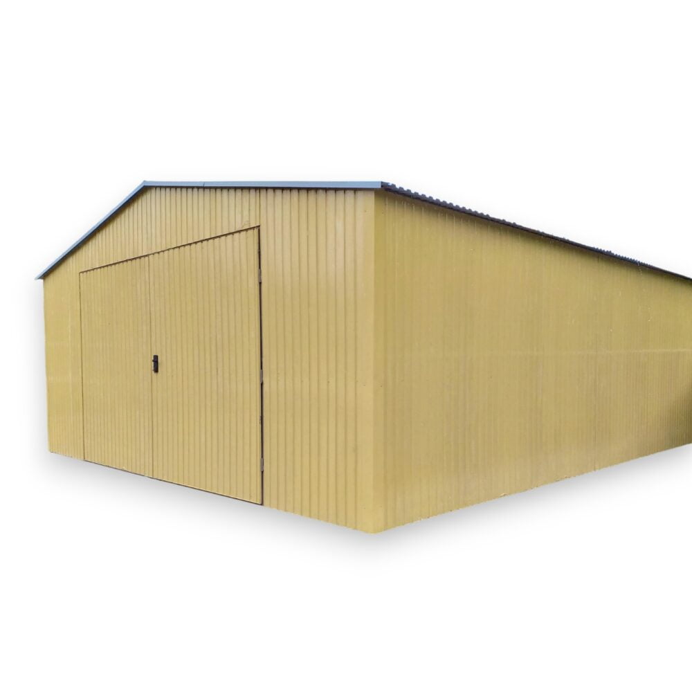Hala magazynowa z blachy trapezowej 6×8  brama 300x250 - Image 2