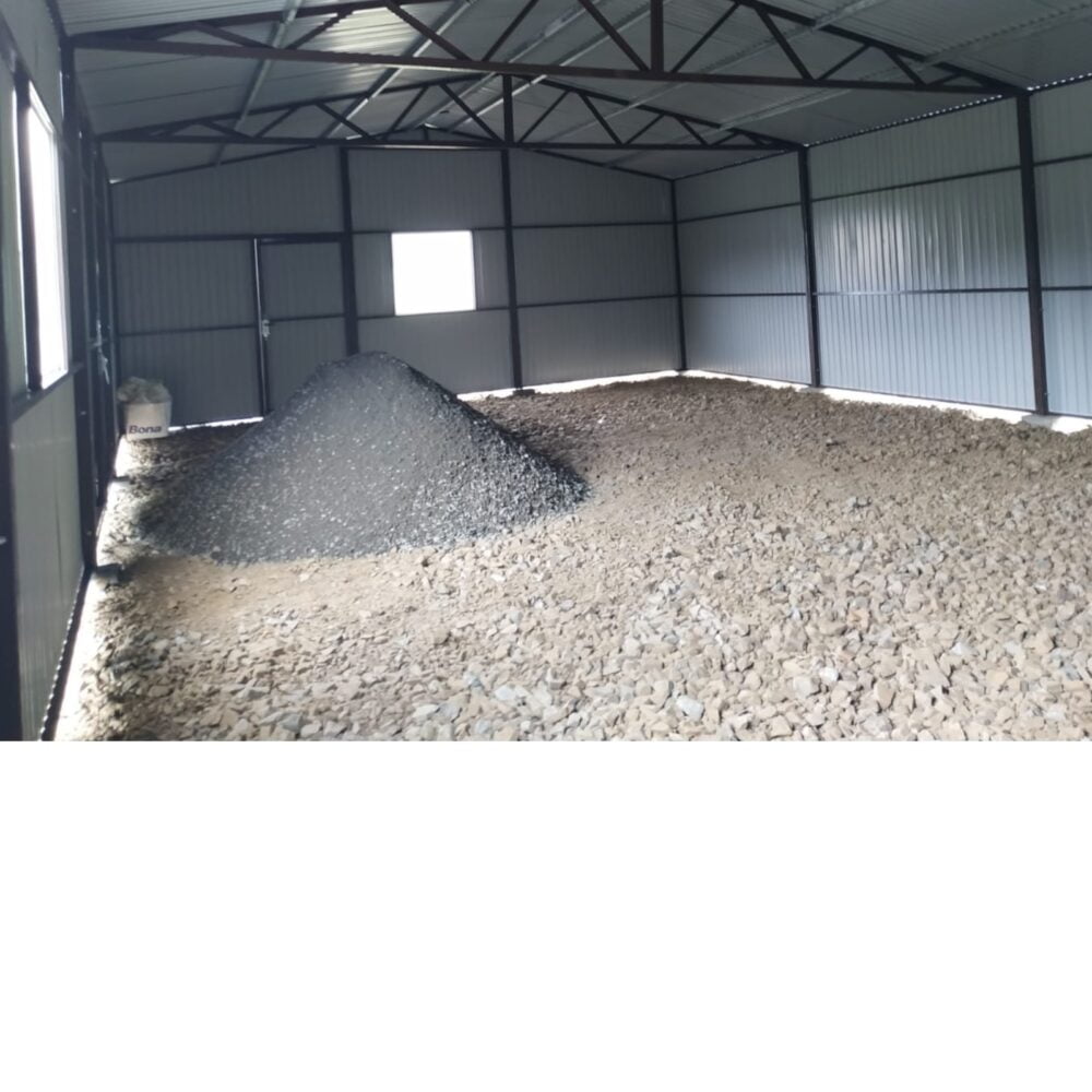 Hala magazynowa 12x6 z blachy trapezowej brama 280 cm - Image 3
