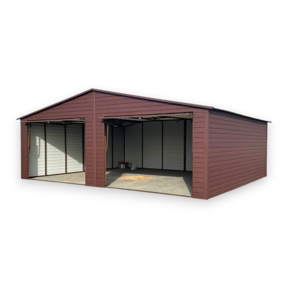 Garaż blaszany Premium dwuspadowy 6x5 - Image 3