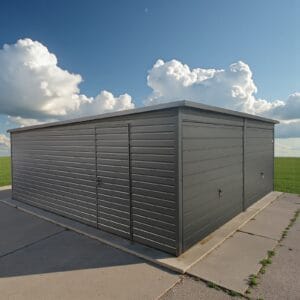 Prémiová plechová garáž pre dve autá 6×5