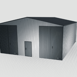 Skladová hala z trapézového plechu 9x12